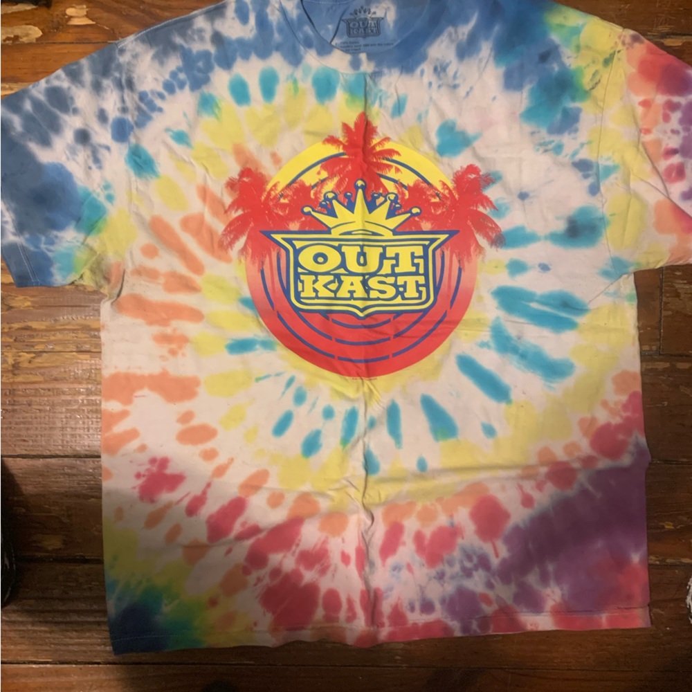 Outkast tie dye shirt